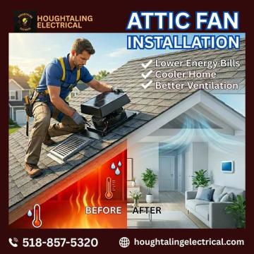 Attic Fan Installation Services in Albany, NY & Surrounding Areas