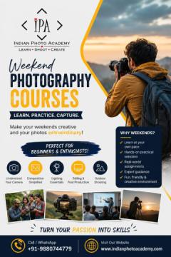 weekend photography courses in Bangalore