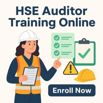 HSE Auditor Training Online with Certification