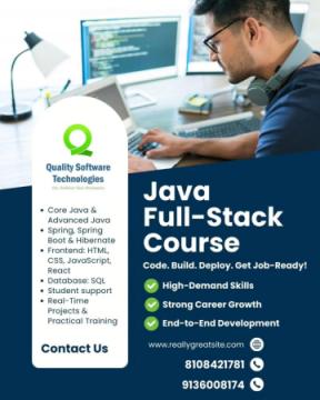 Full Stack Java Developer Course in Thane with Placement Assistance | Quality Software Technologies