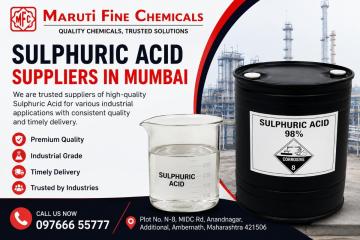 Trusted Sulphuric Acid Suppliers in Mumbai for Industrial Needs