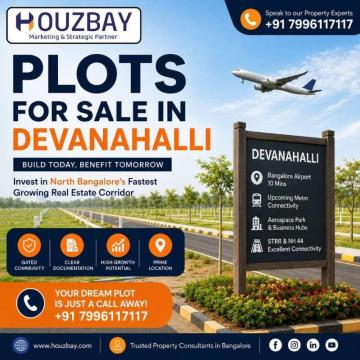 Plots for sale in Devanahalli | Houzbay