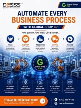 Advanced Global Shop ERP Consulting Services for Manufacturing Success Goals