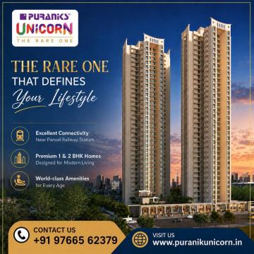 Puraniks Unicorn Thane 1 & 2 BHK Flats Kasarvadavali Ghodbunder Road