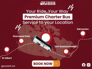 Group Transportation Made Easy – Edmonton Charter Bus Rentals