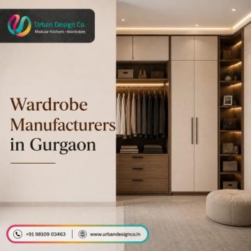 Space-Saving Wardrobe Manufacturers in Gurgaon – Urban Design Co.