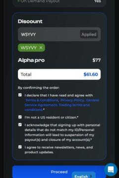 Alpha Capital Group Exclusive! 40% OFF All Pro Accounts Instantly
