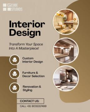 Elevate Your Space with G Cube Studios Interior Design in Bangalore