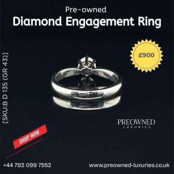 Buy Elegant Diamond Ring Pre-Owned Best Value UK