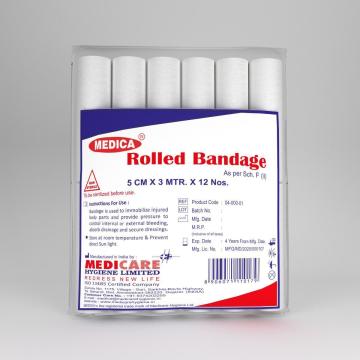 Cotton Roller Bandage Manufacturer, Exporter & OEM Supplier from India