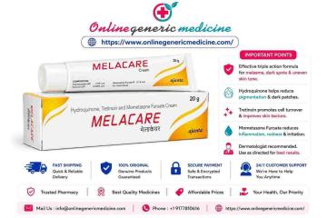 Melacare Cream 20gm: Everything You Need to Know | Online Generic Medicine