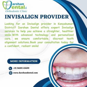 Invisalign provider in kanyakumari district | Darshan dental kanyakumari
