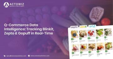 Q-Commerce Data Intelligence: Real-Time Tracking for Quick Delivery Platforms | Actowiz