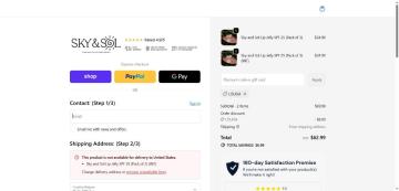 20% OFF Sitewide on Sky and Sol