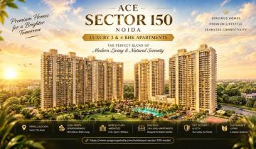 ACE Sector 150 Noida | Luxury 3 & 4 BHK Apartments