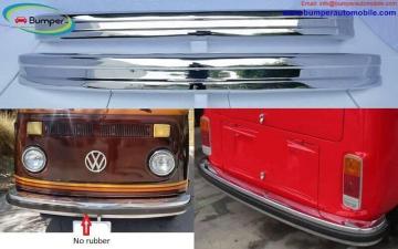 Volkswagen T2 Bay Window Bus () bumpers by stainless steel new