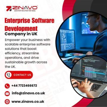 Enterprise Software Development Company in UK | Zinavo