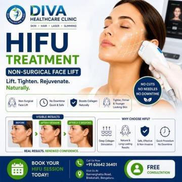 Medical Slimming Treatment with HIFU in Bangalore | Non-Surgical Fat Reduction at Diva Healthcare Cl