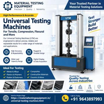 Universal Testing Machine Manufacturer in Delhi