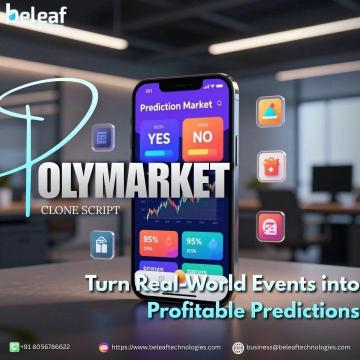Turn Real-World Events into Profitable Predictions with Polymarket Clone