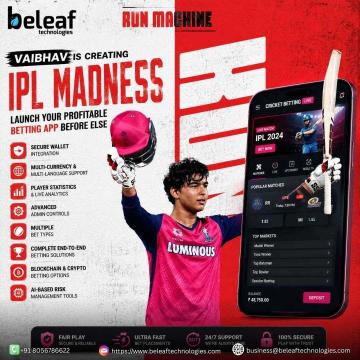 Vaibhav Is Creating IPL Madness: Launch Your Profitable Betting App Before Else