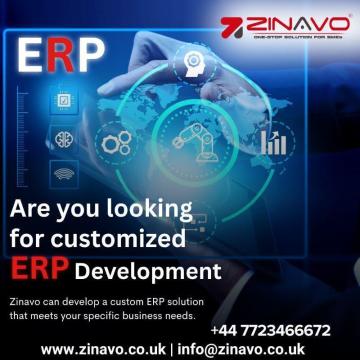 Custom ERP Development Company in UK | ERP Web Development Company in UK