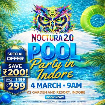 Holi Event in Indore – Noctura 2.0 | Book Your Passes