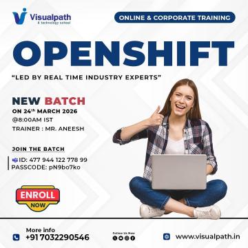 OpenShift Training New Batch at Visualpath – Enroll Now!