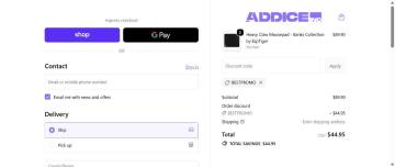 50% OFF All Your Products at Addice Inc