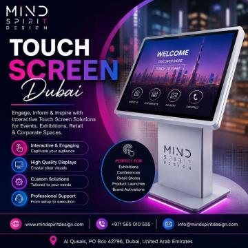Professional Touch Screen Dubai Services for Corporate Events