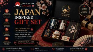 Japan inspired gift set