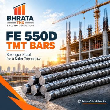 FE 550D TMT Bars for Construction | Trusted India Manufacturers & Suppliers