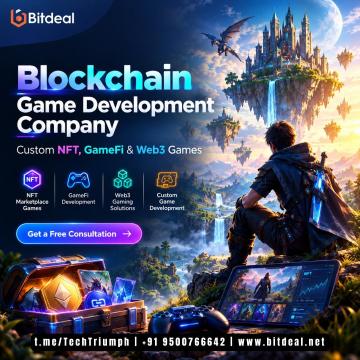 Blockchain Game Development Company | Custom NFT, GameFi & Web3 Games
