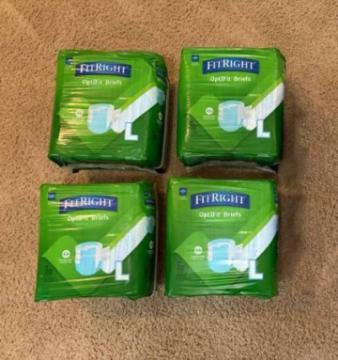 Diapers, briefs and pads