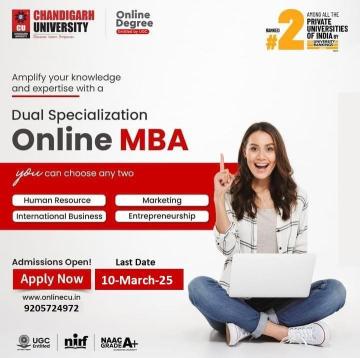 Online MBA degree course with gcetl