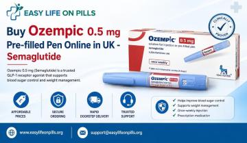 Buy Ozempic 0.5 mg Pre-filled Pen Online in UK - Semaglutide