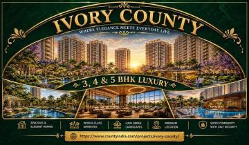 Ivory County Noida | Luxury 3, 4 & 5 BHK Apartments