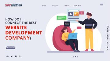 How do connect with the best website development Company In Noida?