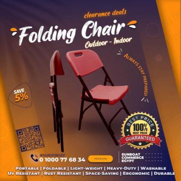 Durable and lightweight folding chairs