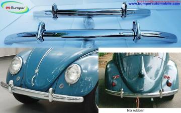Volkswagen Beetle bumpers () and onwards by stainless steel (VW Käfer Stoßfänger satz)
