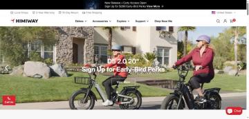 Up to 25% OFF + Free Delivery at Himiway