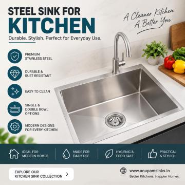 Quality Steel Sink for Kitchen