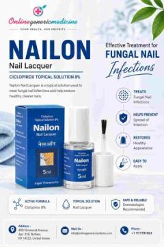 Nailon Nail Lacquer for Nail Care | Online Generic Medicine