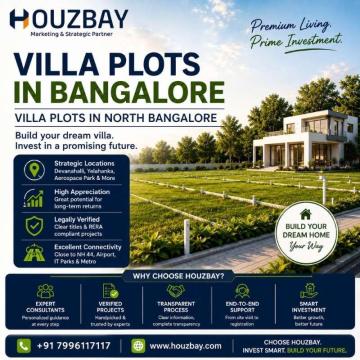 Villa plots in North Bangalore | Villa Plots in Bangalore | Houzbay