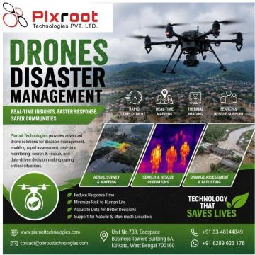 Drones Disaster Management Services for Natural and Industrial Emergencies