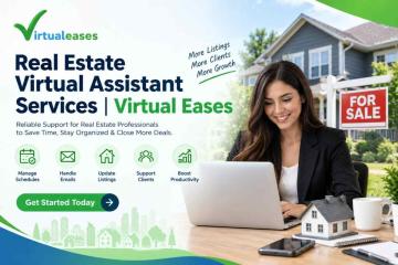 Real Estate Virtual Assistant Services | Virtual Eases