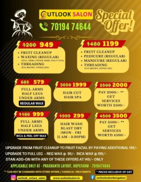 Beauty parlour in Bengaluru, Karnataka