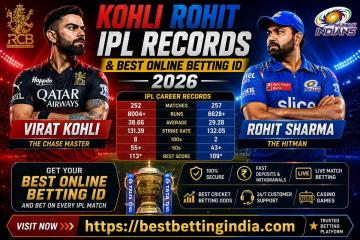 Kohli vs Rohit Battle IPL and Cricket Betting ID 2026