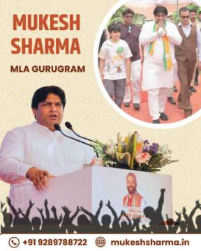 Mukesh Sharma BJP Leader Gurugram