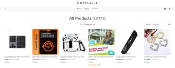 gracialle.com get 10% OFF on all products!